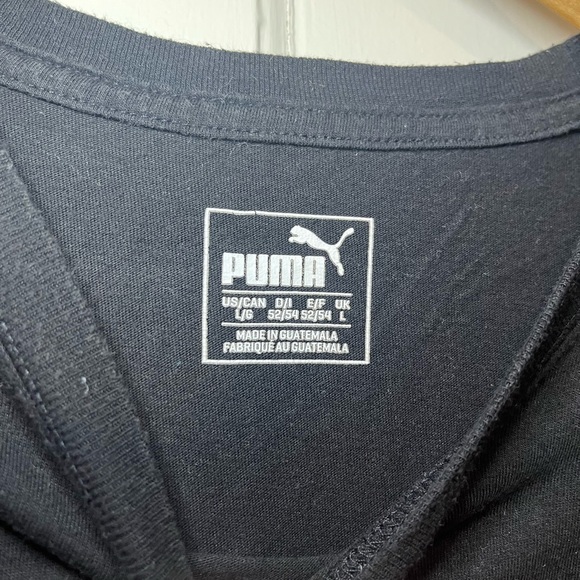 Puma Black and Red Short Sleeve Tee - Picture 3 of 3